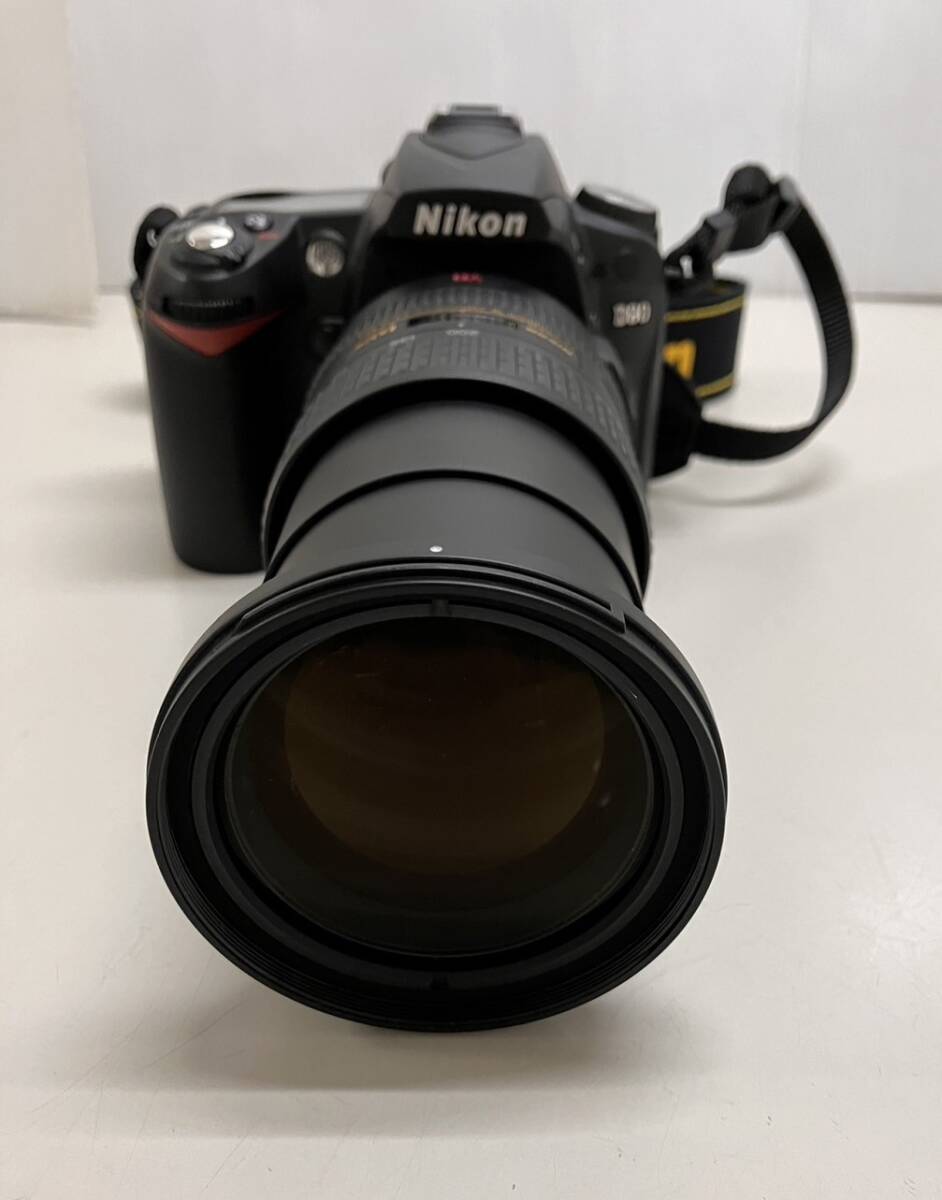 Nikon/ニコン D90 AF-S DX VR Zoom-Nikkor 18-200mm f3.5-5.6 GIF-ED セット 傷汚れ等有 欠品有 簡易動作確認済 現状お渡し_画像2