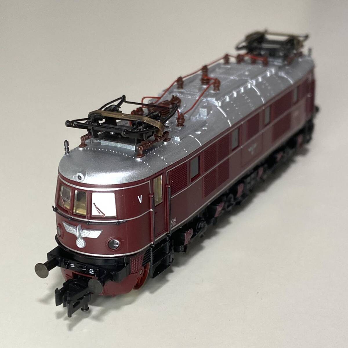 *FLEISCHMANN/ fly shu man 7914 N gauge locomotive & passenger car DR/MITROPA foreign vehicle 5 both set DRG Berlin -myumhen express row car memory row car 