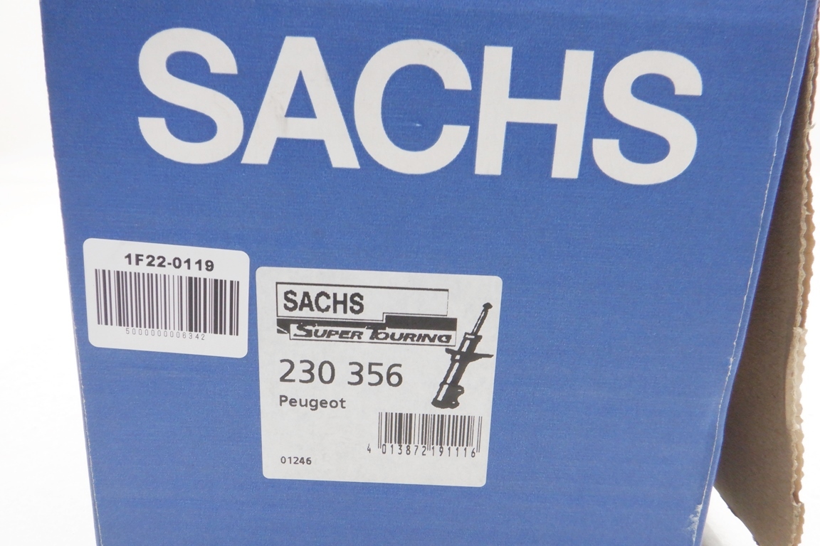 SACHS ショックアブソーバー ダンパー 1本 230 356 プジョー 206 2.0 S16 フロント 片側_画像5