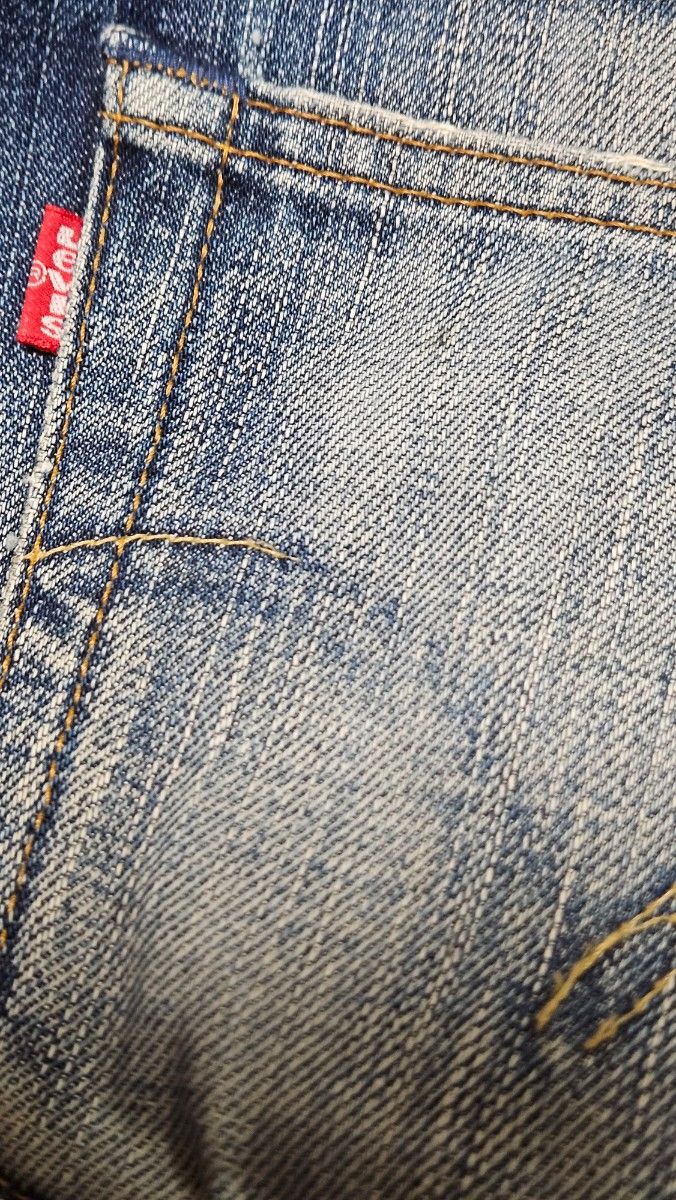 90年代◆リーバイスLevi's◆503◆W28L34◆牛革パッチ◆日本製◆ストレートジーンズ◆古着デニム