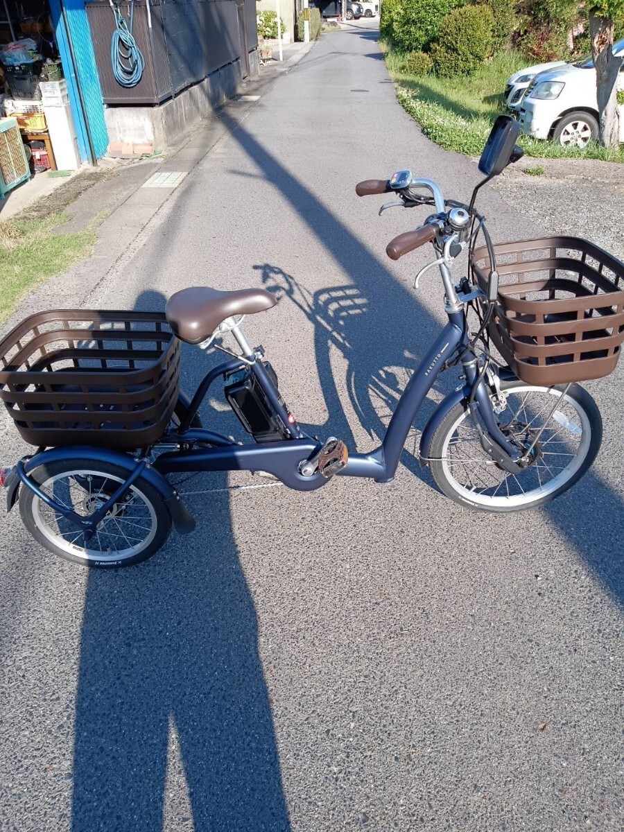  Bridgestone 3 колесо велосипед с электроприводом lakto Wagon 