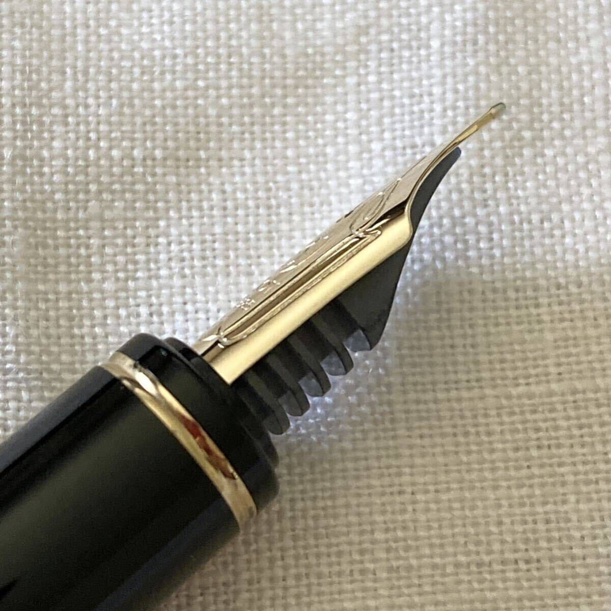 【廃番】【未使用品】パイロット グランセ 万年筆 《グリーンマーブル軸》F 細字 14K 585 PILOT GRANCE 【ケース付】FG-1MR-BG-F_画像4