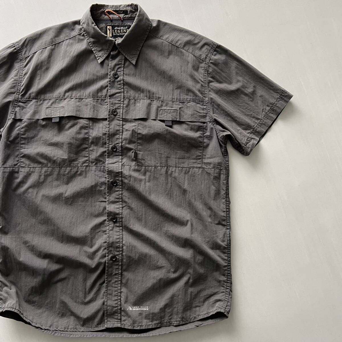 Eddie Bauer 00s 90s フィッシングシャツ McNary Shirt ナイロン ビンテージ vintage アーカイブ ベスト パンツ スウェット USA古着 の画像5