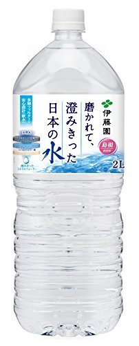 送料無料！ 伊藤園 磨かれて、澄みきった日本の水 2L×8本 島根_画像2