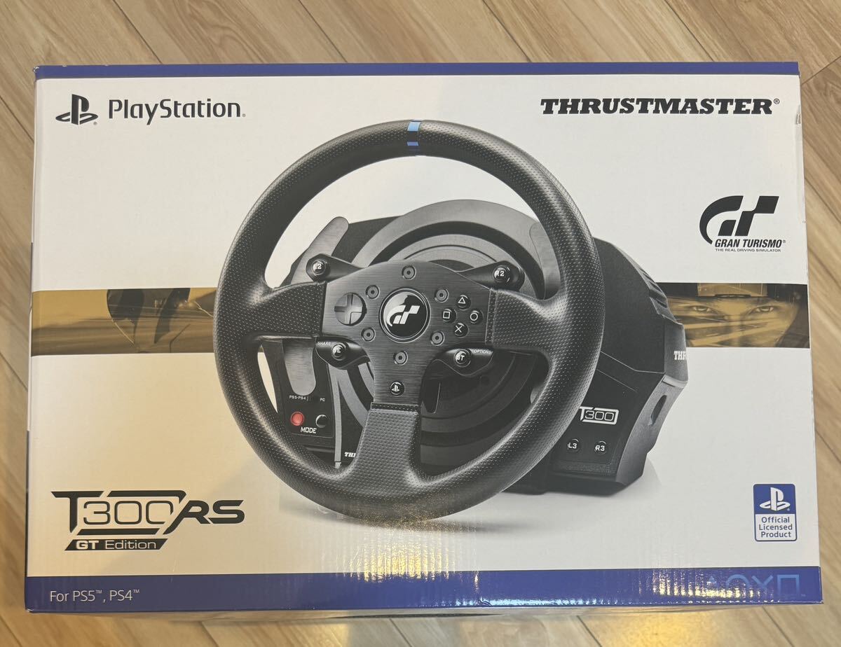 【国内正規品】 Thrustmaster スラストマスター ステアリングコントローラー T300 RS GT Edition PlayStation5_画像1