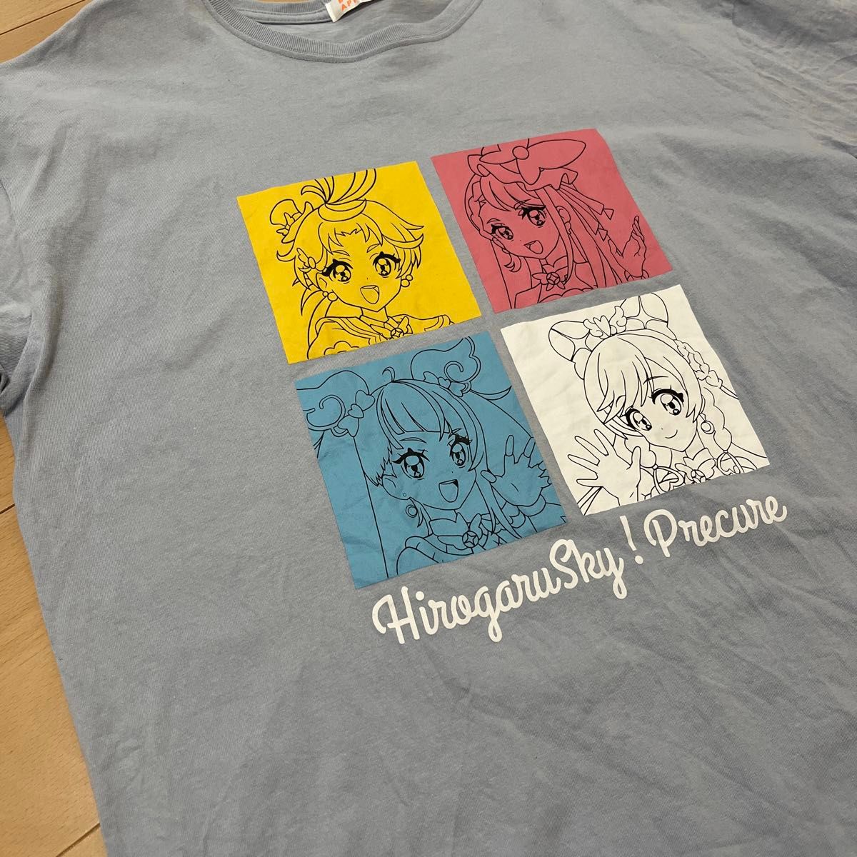 ひろがるスカイプリキュア  半袖Tシャツ　 L L