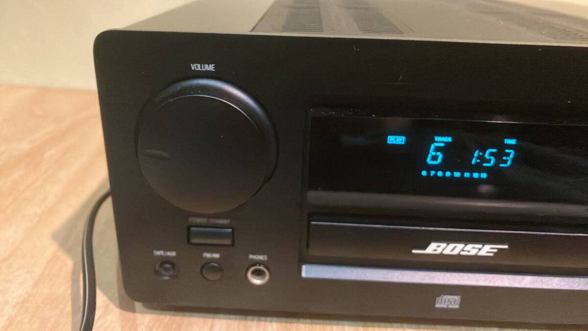 希少！長期保存、BOSE★SSS-1MC★高級機種.取説（コピー）FM、AMアンテナリモコン、スピーカーケーブル完動品！_画像5