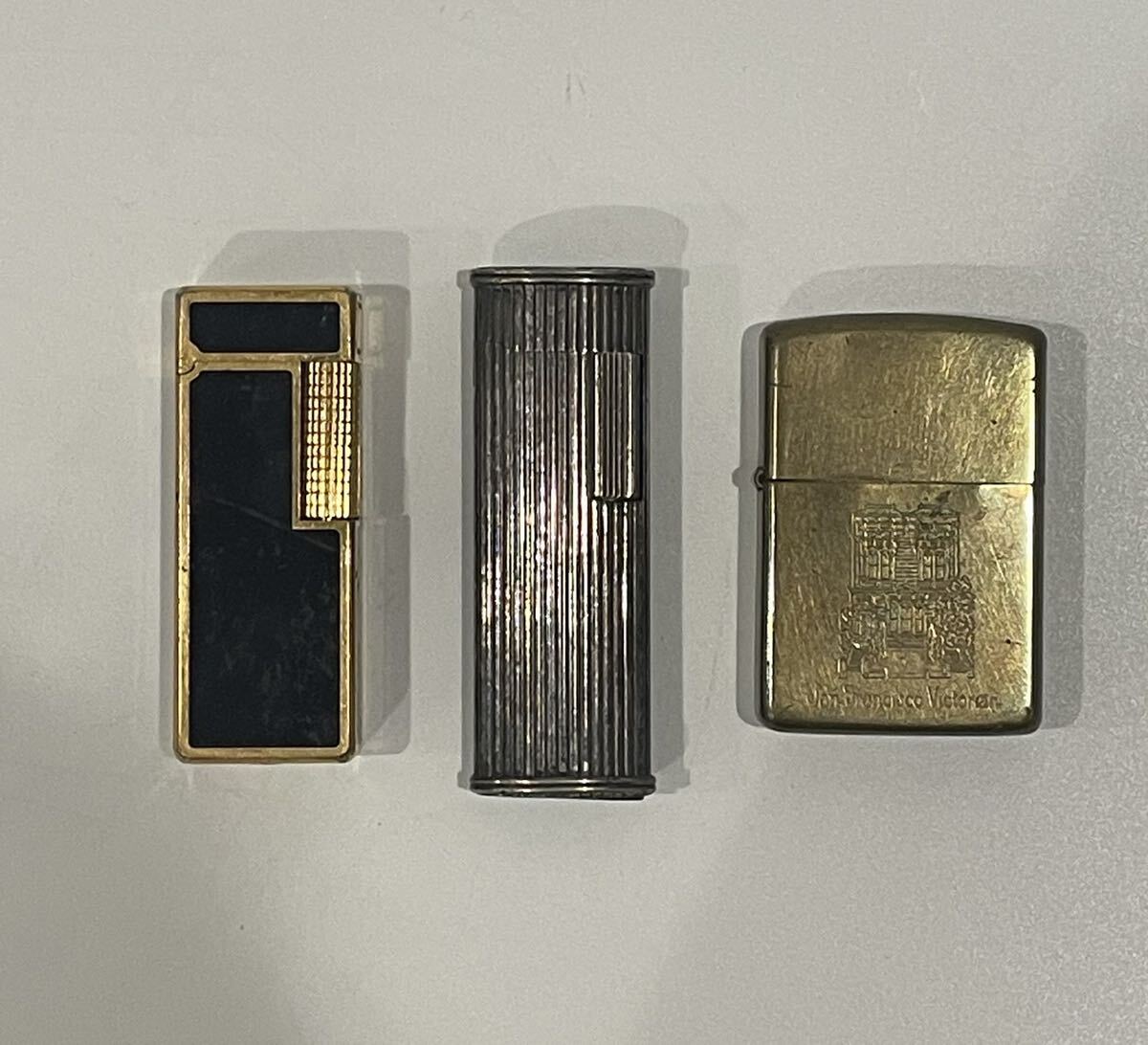 【1円〜】ライター ガスライター ZIPPO 喫煙グッズ 3点まとめてセット　管理番号S16_画像1