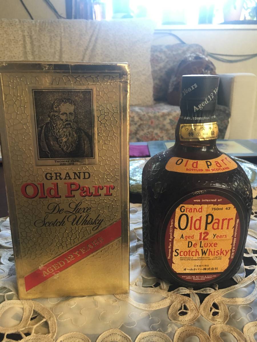 古酒　Grand Old Parr オールドパー スコッチウイスキー 