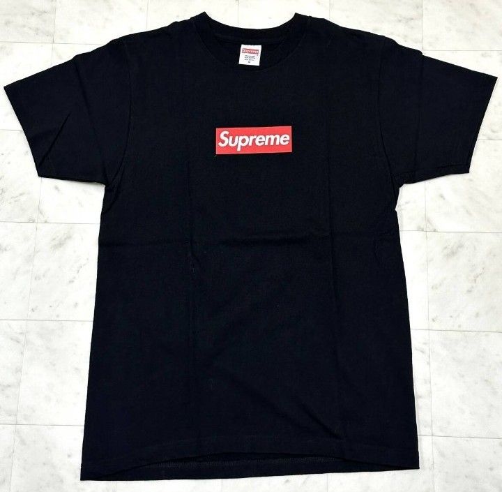 新品同様 Supreme 20th Anniversary Box Logo Tee Black Medium ブラック 黒