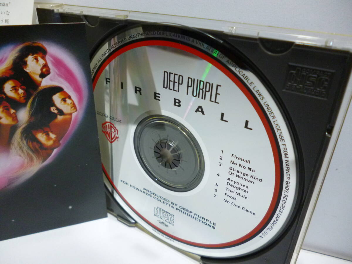  ★ 帯付CD ★ DEEP PURPLE ディープ・パープル ★ Fire Ball ファイア ボール / 20P2 2604 の画像2