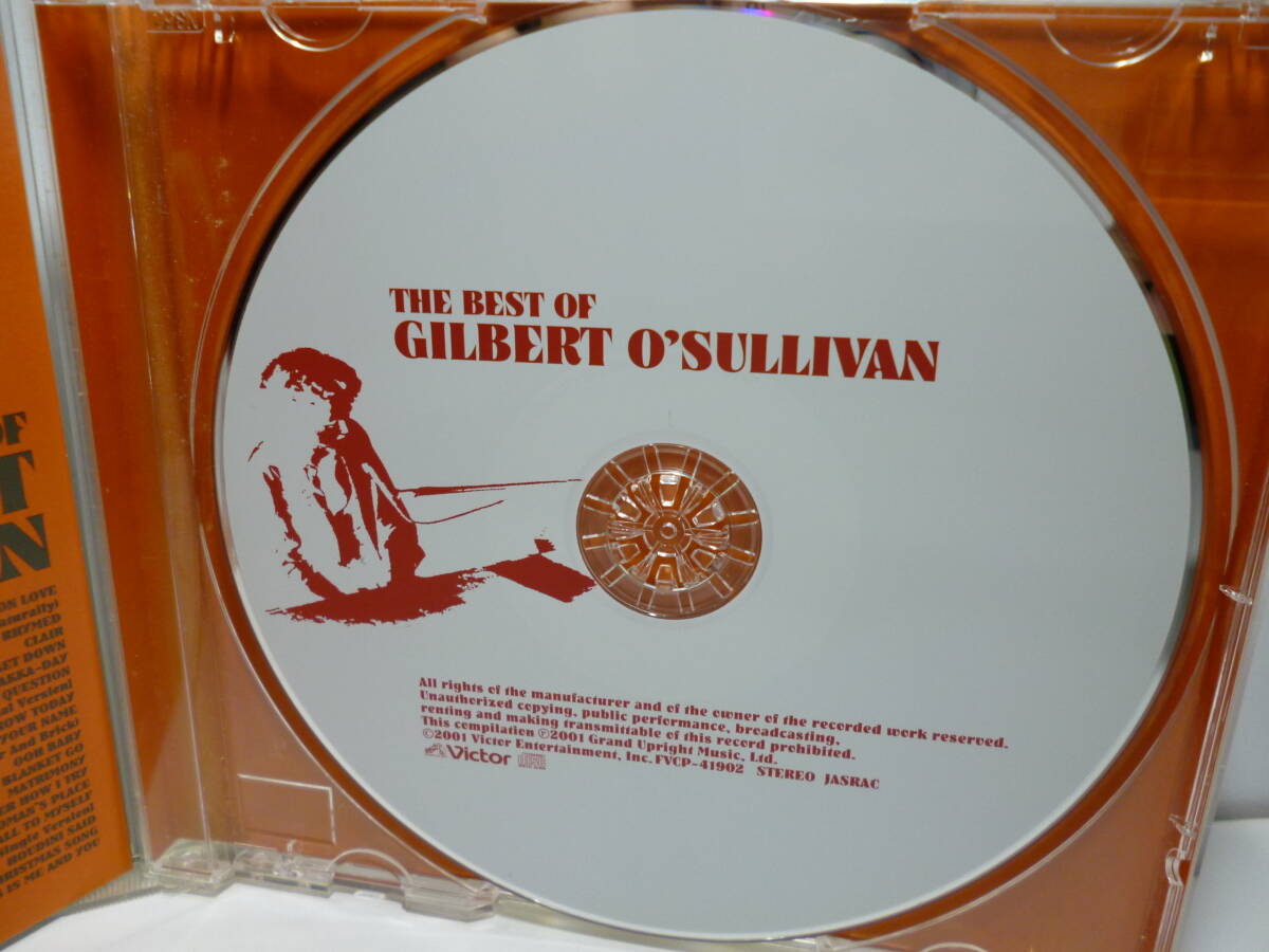 ★CD★Gilbert O'Sullivan ベスト・オブ・ギルバート・オサリバン★21曲/Victor  FVCP-41902/BEST OFの画像3
