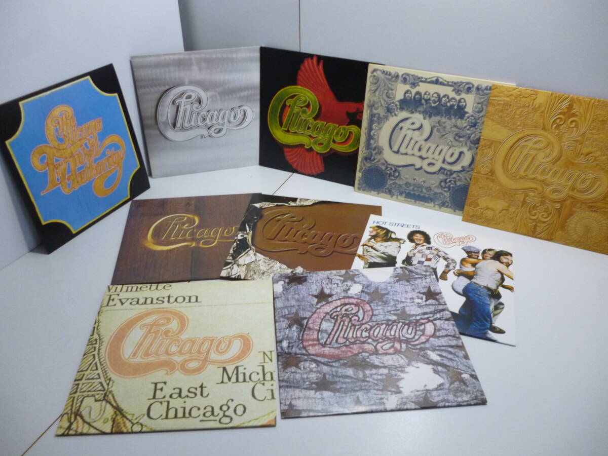 ★紙ジャケCD★10CD-BOX★ CHICAGO シカゴ★THE STUDIO ALBUMS 1969-1978★RHINO/8122796958/EU/輸入盤/紙ジャケット★10枚組_画像4