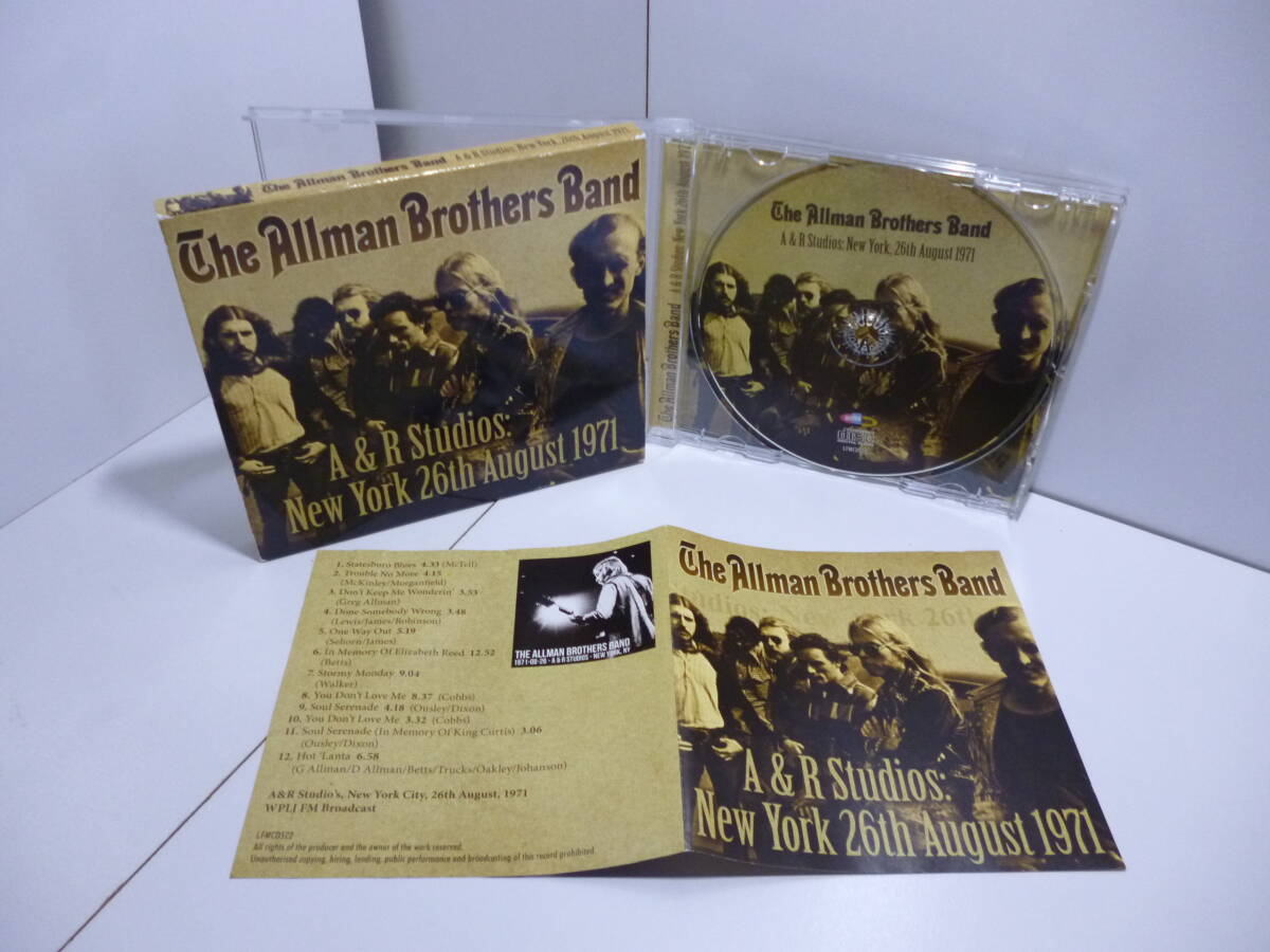 ★CD★ALLMAN BROTHERS BAND/オールマン・ブラザーズ・バンド★A & R Studios: New York 26th August 1971★LFMCD522/輸入盤_画像1