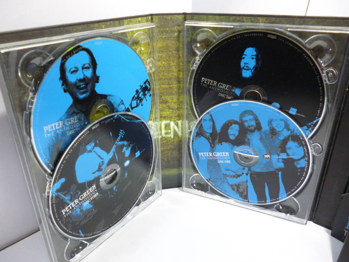 EU★4枚組CD★ピーター・グリーン PETER GREEN『THE ANTHOLOGY』/4CD DELUXE BOX SET /【4CD BOX】PETER GREEN /アンソロジー/SALVOBX-404_画像3