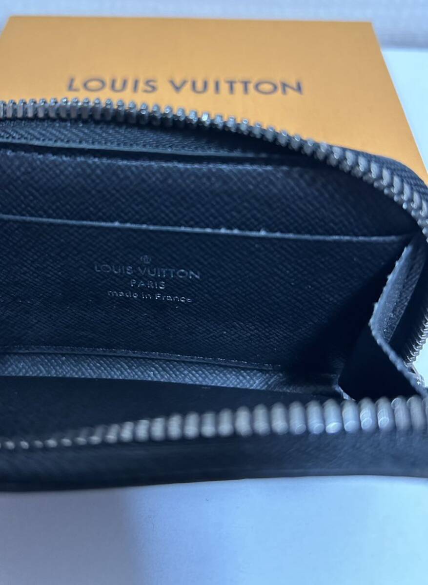 LOUIS VUITTON ルイヴィトン ポルトモネ ジュール M63536 モノグラム エクリプス コインケース 箱、保存袋付　極美品_画像3