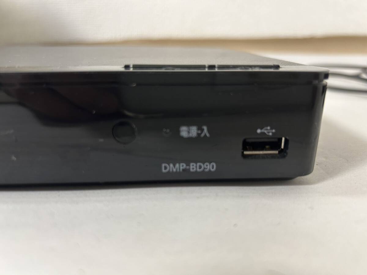 K【中古品】Panasonic DMP-BD90 ブルーレイプレーヤー　2019年製　リモコン有り 通電動作確認済み_画像3