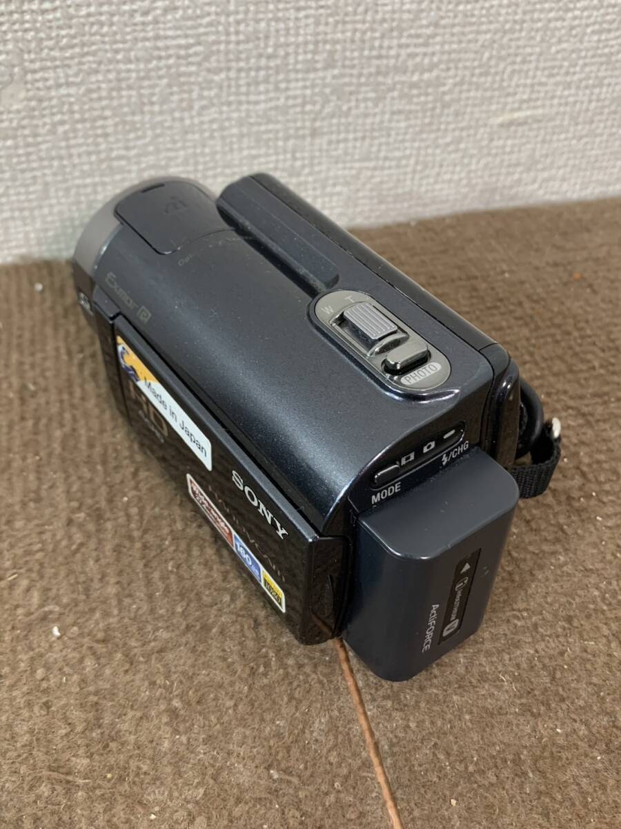 【中古品】SONY ソニー ハンディカム HDR-XR350 通電簡易動作確認_画像2