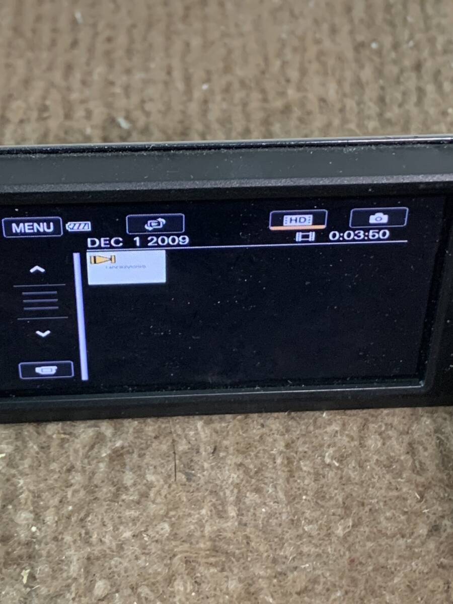 【中古品】SONY ソニー ハンディカム HDR-XR350 通電簡易動作確認_画像7