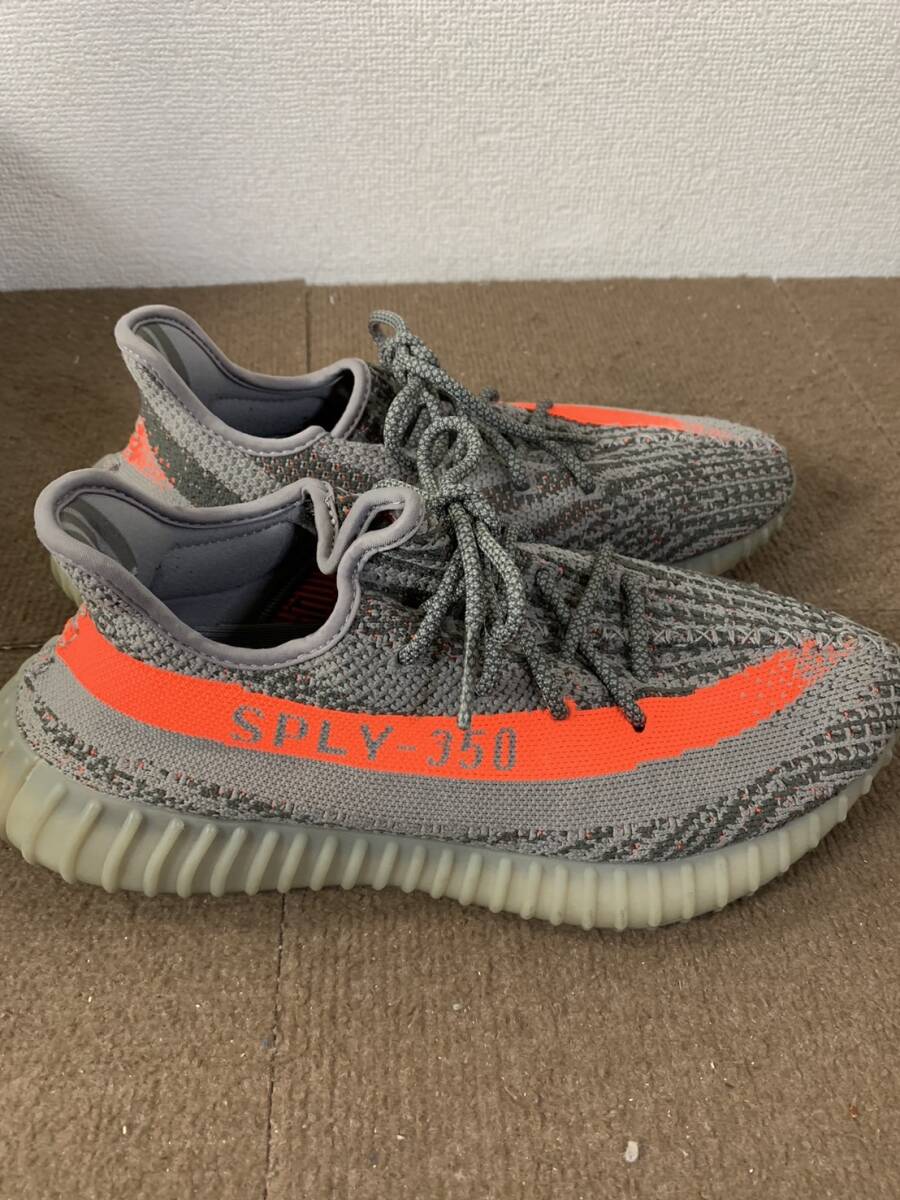 【中古品】adidas/アディダス YEEZY BOOST 350 BELUGA イージーブースト350 ベルーガ BB1826 27.5_画像4