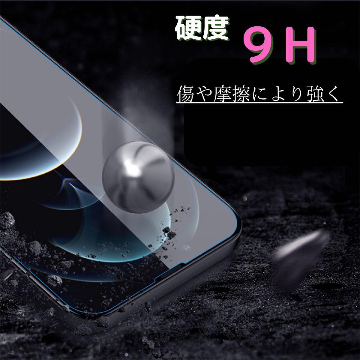 【覗き見防止】iPhone 15 のぞき見防止 ガラスフィルム