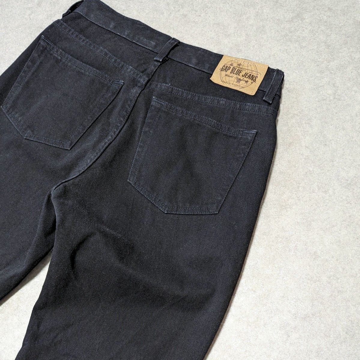 90's OLD GAP Black Jeans World Standard