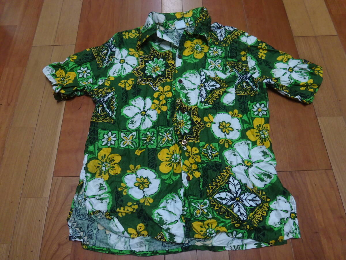 ■あ-474 ■Kona Kai jantzen 半袖シャツ アロハシャツ サイズ 不明(Ｍくらい)の画像1