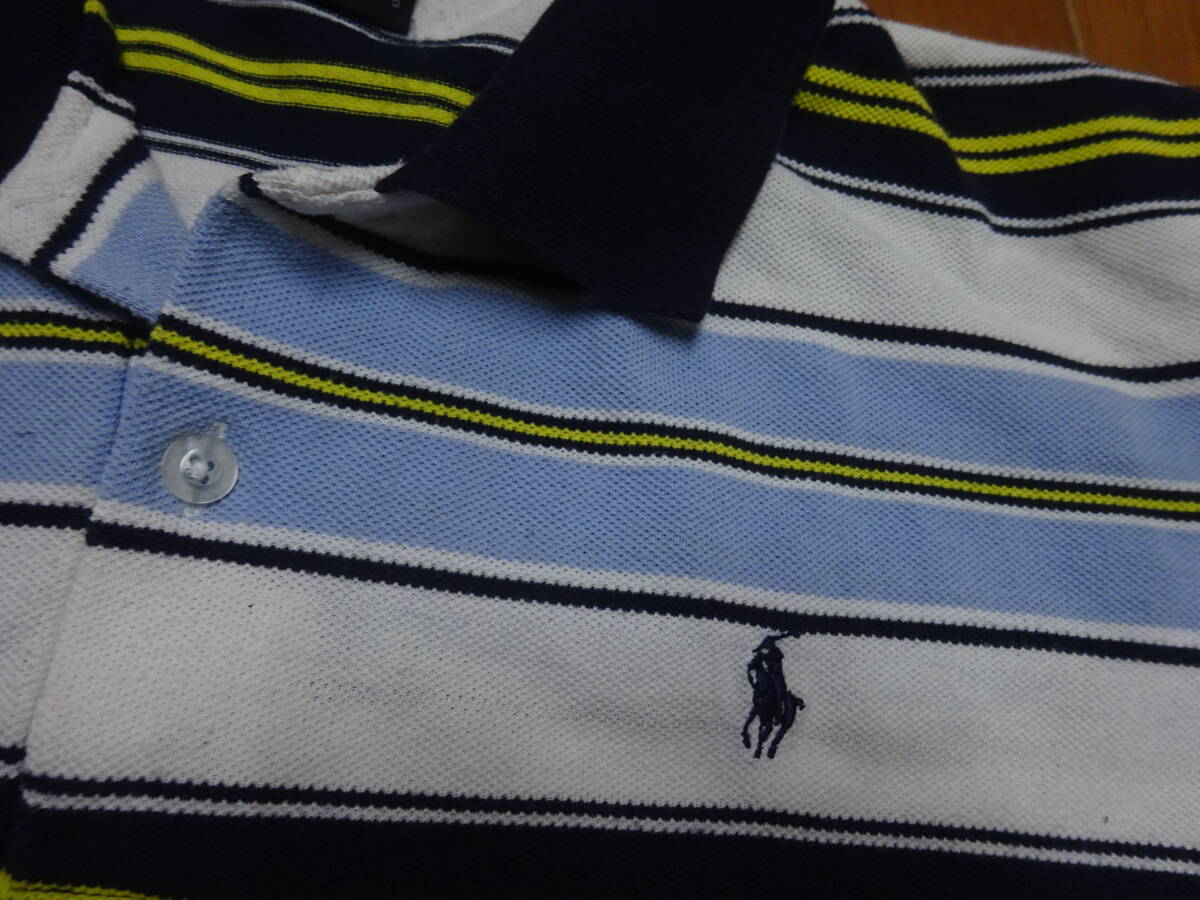 ■あ-736 ■Polo by Ralph Lauren　ラルフローレン　半袖ポロシャツ　サイズ不明(Ｓくらい？)_画像3