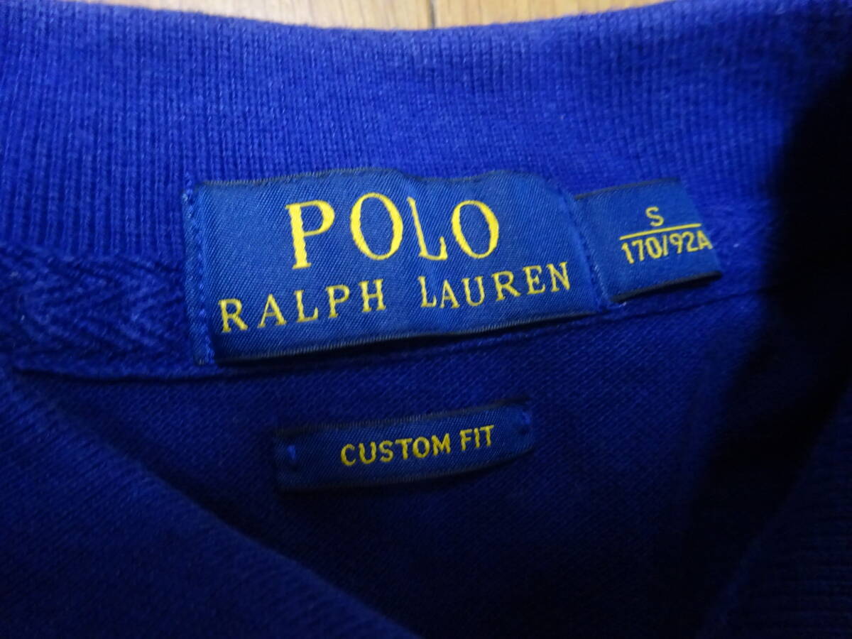 ■あ-739 ■POLO RALPH LAUREN　ラルフローレン　半袖ポロシャツ　サイズS_画像2