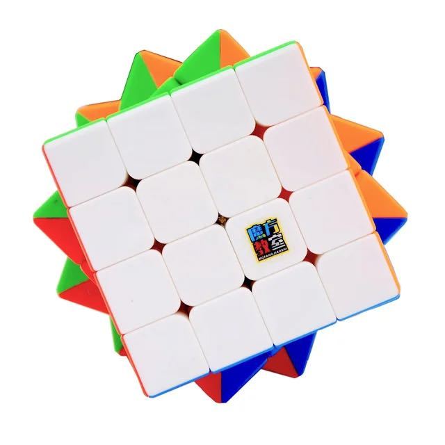 ルービックキューブMEILONG4×4Mスピードキューブ立体パズル磁石搭載　ステッカーレス　脳トレ　知育玩具_画像5