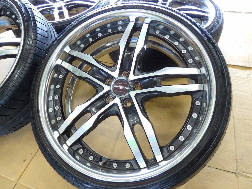  deep rim AME Shallen XF-55 5H-100 30 50 Prius Legacy Impreza Corolla sport CT200h 86 BRZ PCD100 high class concave Tsuraichi 