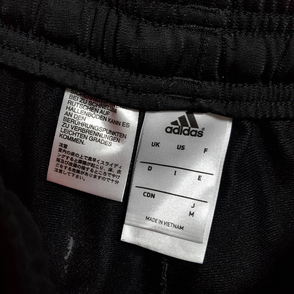 Adidas　セットアップ　ジャージ　上下セットアップ　Mサイズ　ブラック　オレンジ　アディダス 　_画像8