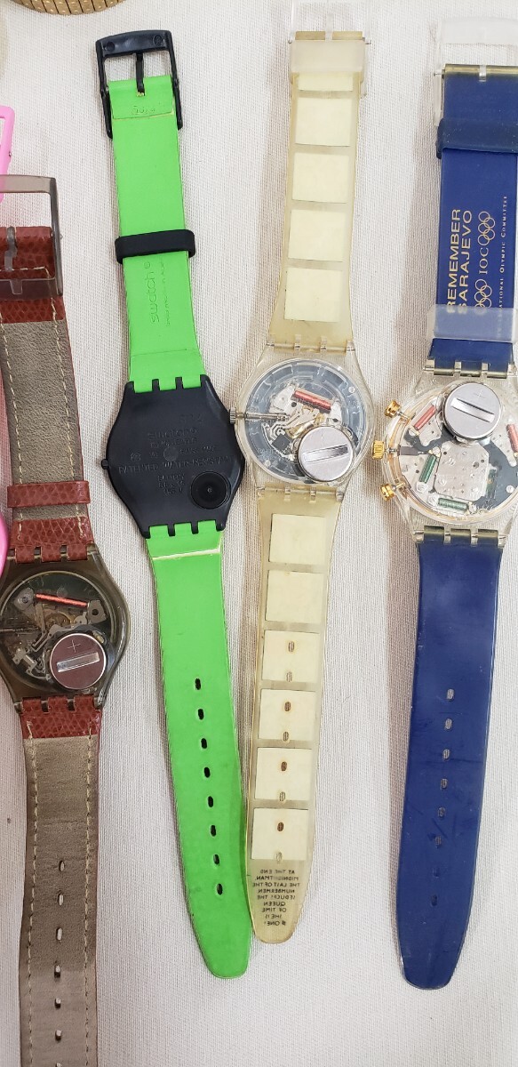 スウォッチ swatch 腕時計 Swatch ジャンク動作未確認 まとめて 送料全国一律300円_画像7