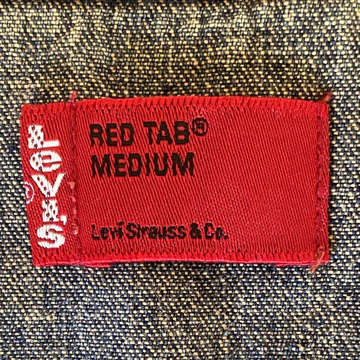 リーバイス　レッドタブ　Levi's　 RED TAB　デニムシャツ　フルジップ