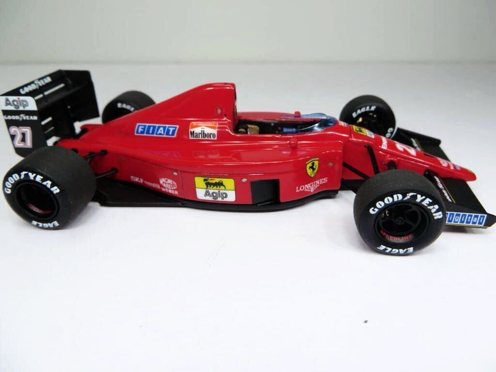 素人 完成品 1/43 タメオ フェラーリ F1-89 ハンガリーGP 優勝 1989年 N.マンセル ナイジェル マンセル TAMEOの画像5