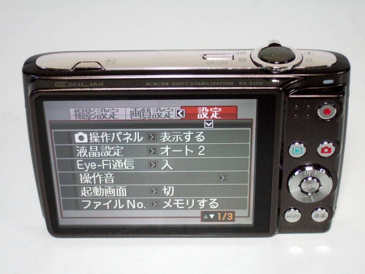 EX-Z400 CASIO EXILIM ZOOM カシオ 中古【送料無料】_画像10