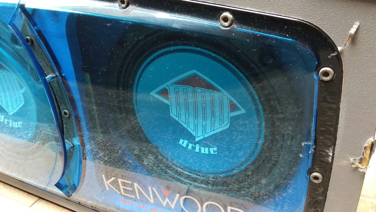 KENWOOD KSC-SW2000 ケンウッド Max Air Drive マックスエアドライブ ウーファー サブウーハーの画像4