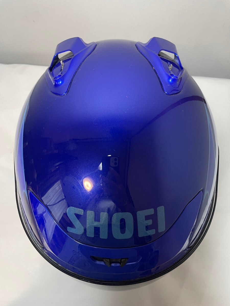  SHOEI ショウエイ J-FORCE 2 Jフォース2 JACK ブルー BLUE ジェットヘルメット の画像4
