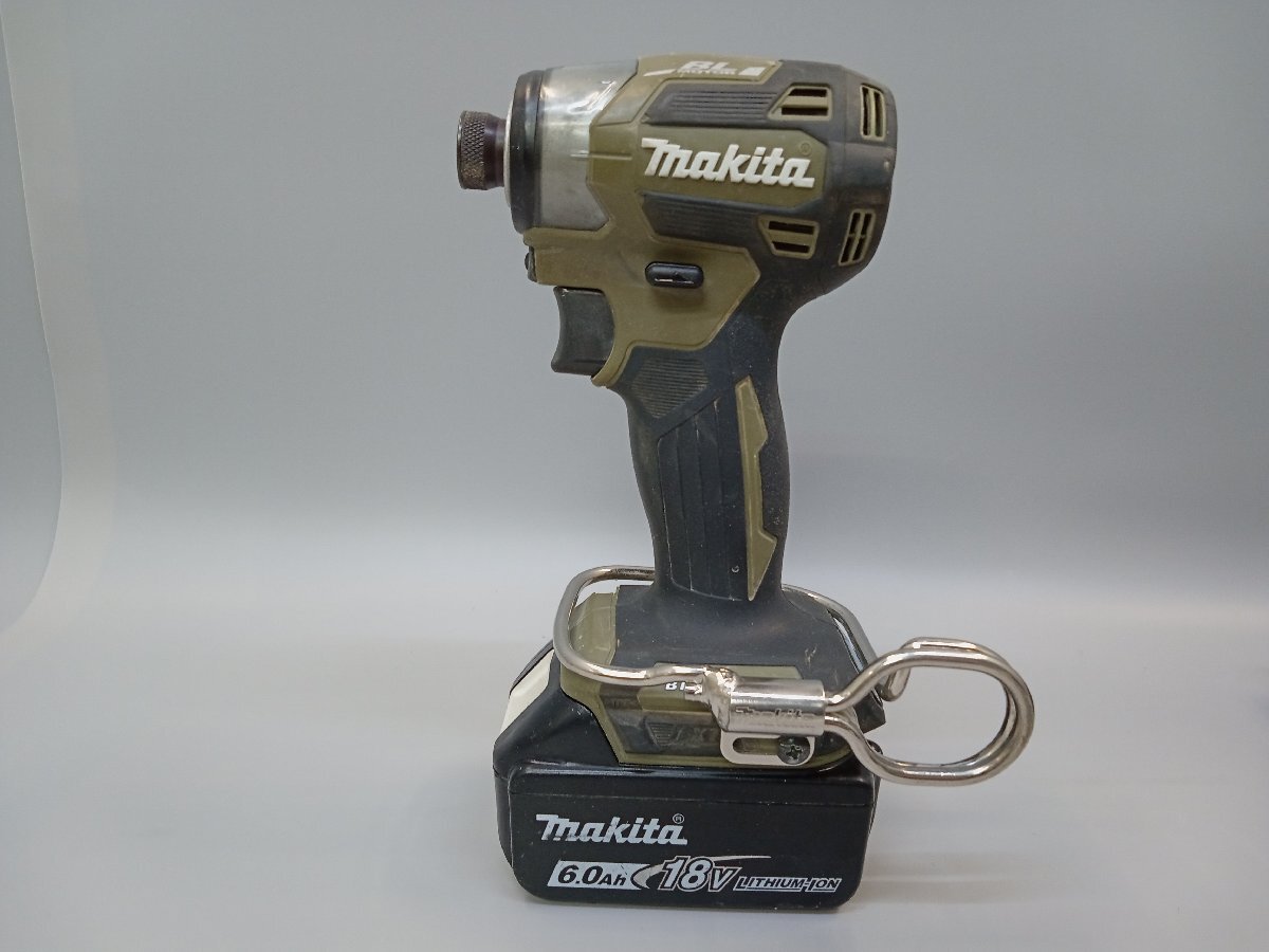 【動作確認済】 マキタ Makita 充電式インパクトドライバ/TD173D 急速充電器 DC18RC/バッテリー BL1860B [27] No.2146_画像2