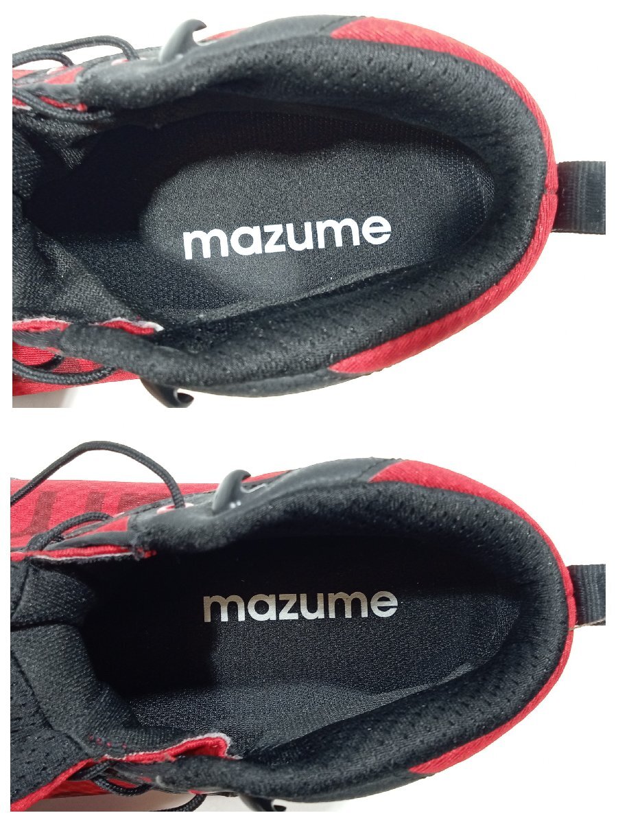 mazumemazme deck shoes is ikatto red L size 26~27cm [7-1] No.2139