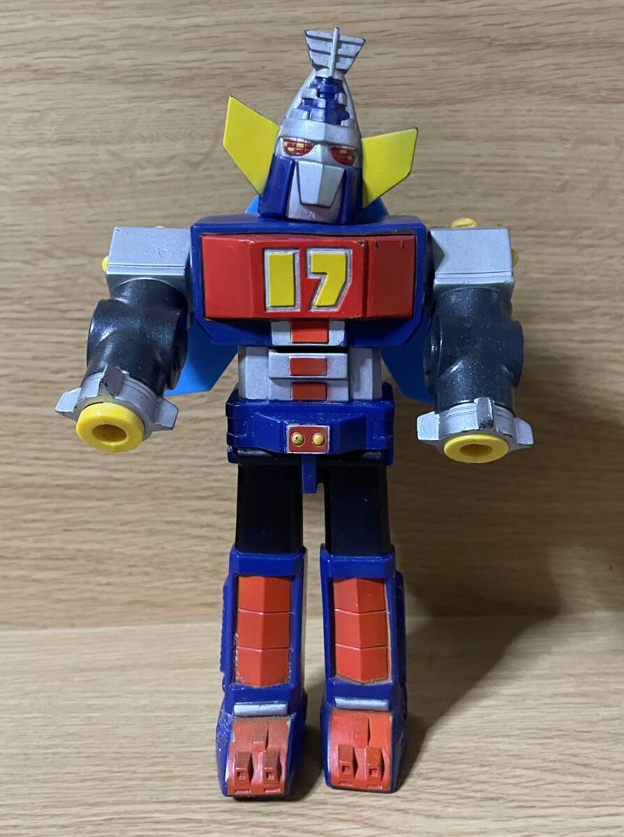  Dai Tetsujin 17 one seven sofvi that time thing Showa Retro antique Vintage figure inspection ) Chogokin po pini ka navy blue ba tiger -V Ultraman 