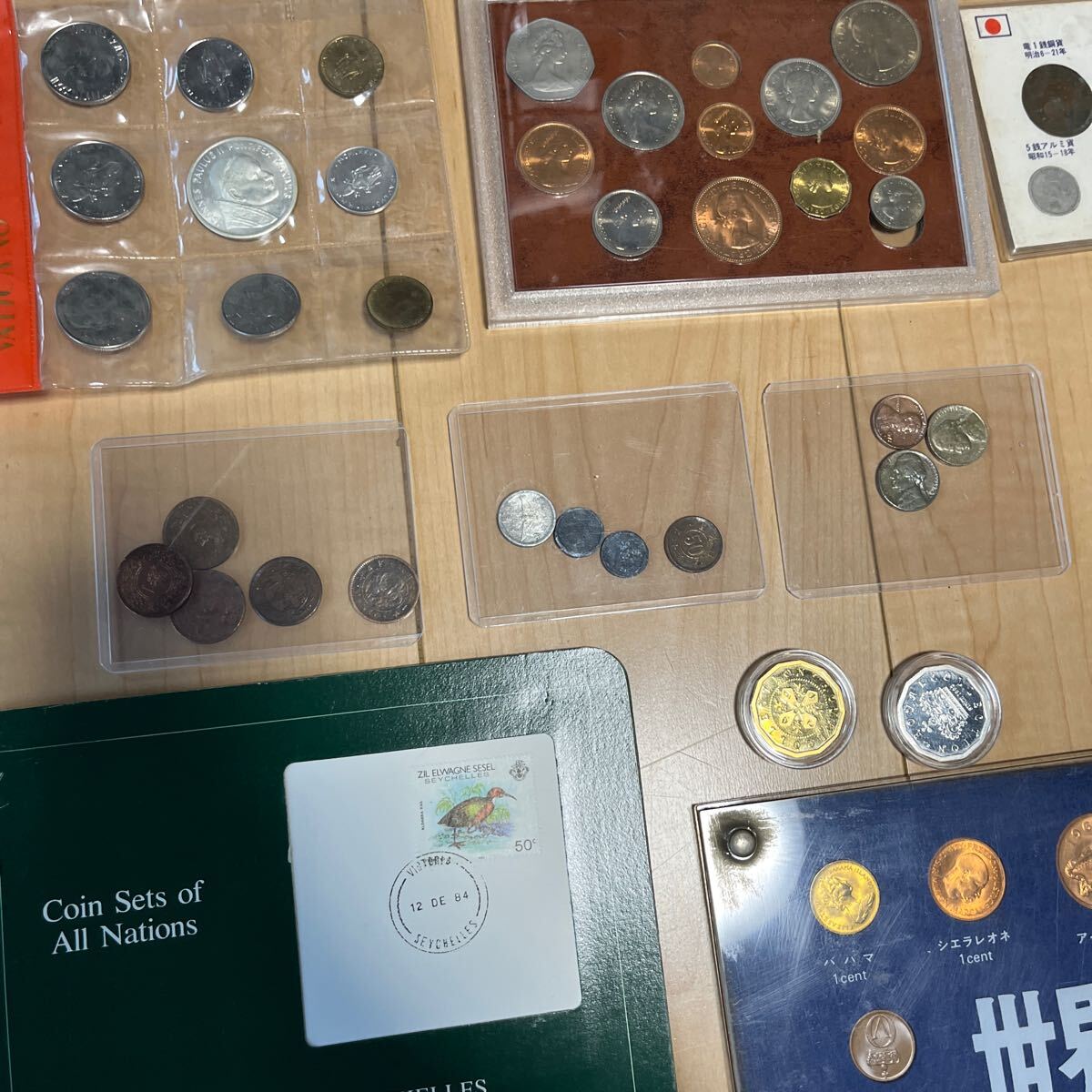 世界のコイン 日本 イギリス シンガポール バチカンなど 貨幣 硬貨 の画像8