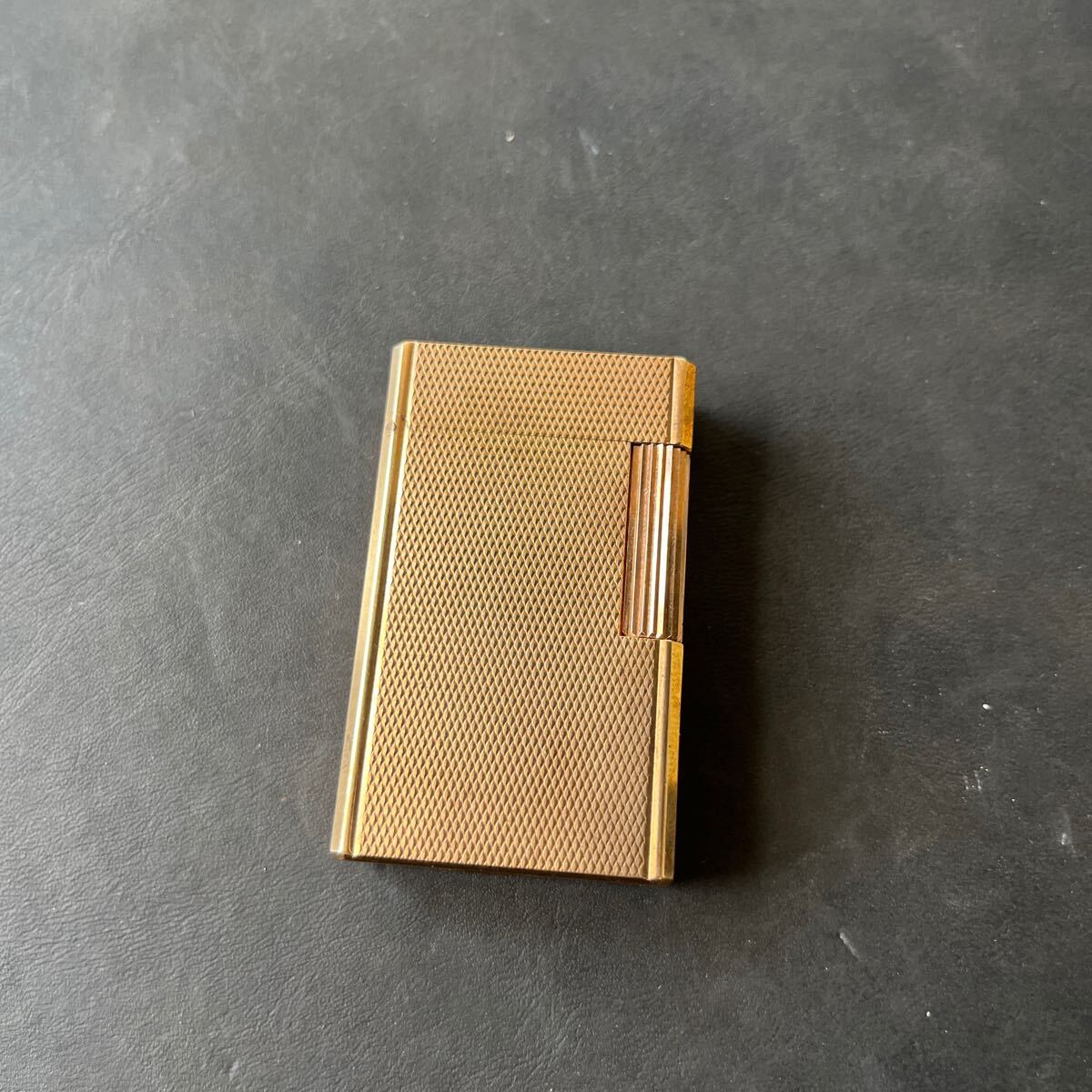 S.T.Dupontデュポン ガスライター ライター ゴールドカラー ローラー式 喫煙具 ★5の画像1