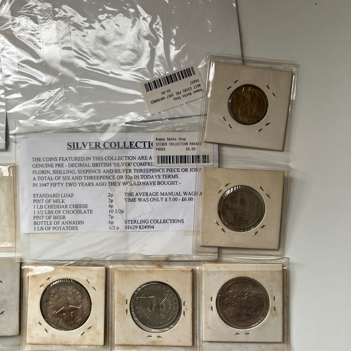 [ world. coin ] Italy France New Zealand other various equipped old coin proof set antique *9