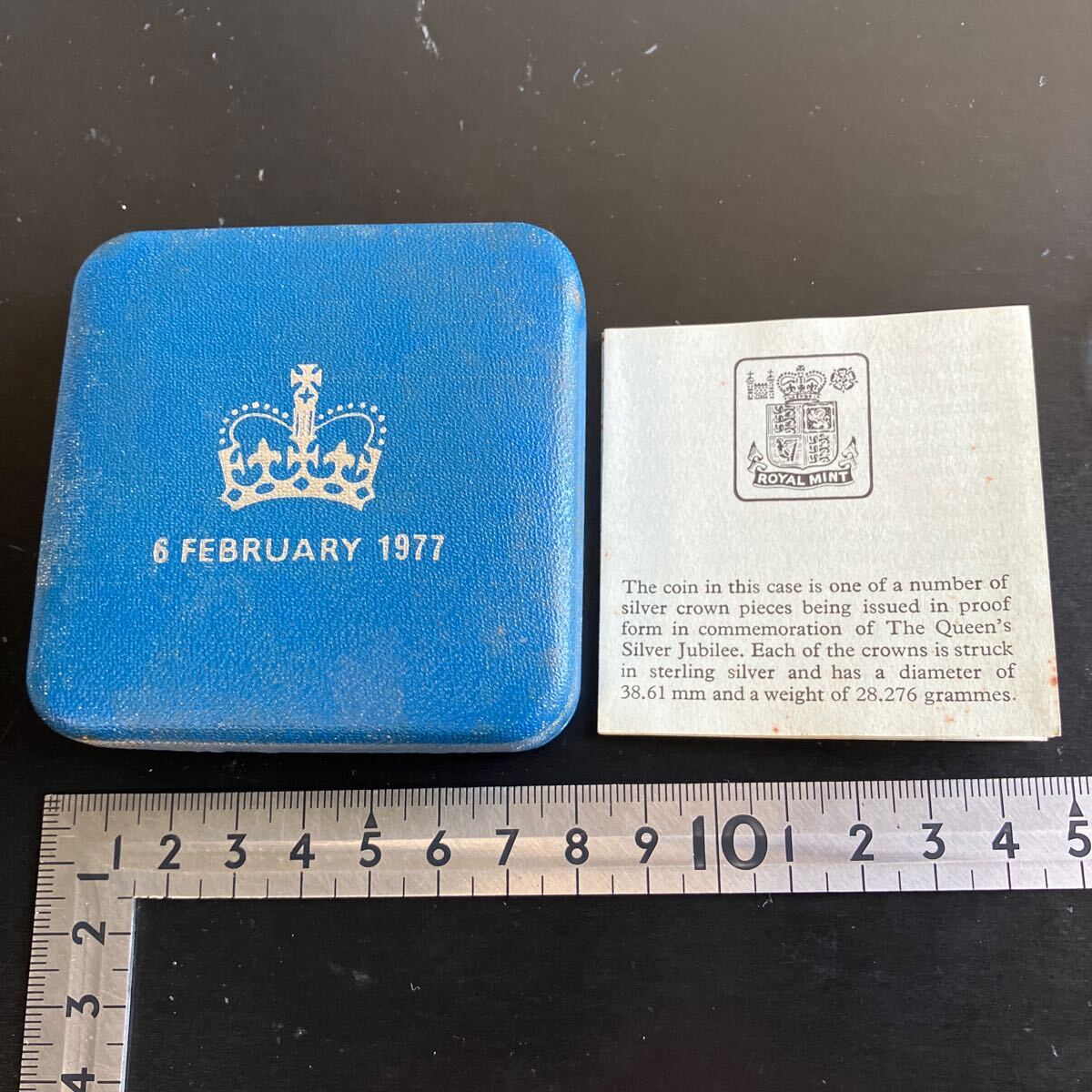 1977年 イギリス銀貨 エリザベス2世即位記念 銀貨 ★18_画像6