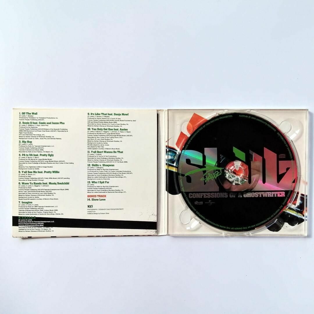 Skillz Confessions Of A Ghostwriter (CD)