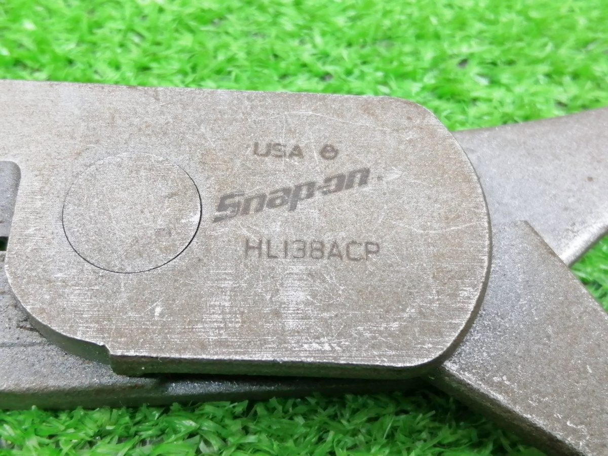 訳あり 中古品 Snap-on スナップオン ハイレバレージ・コンビネーションプライヤー HL138ACP_画像4