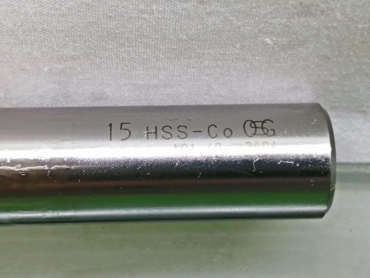 未使用品 OSG オーエスジー エンドミル タフニックゴールドミディアム 刃径15mm 88665 TFGN 15_画像5