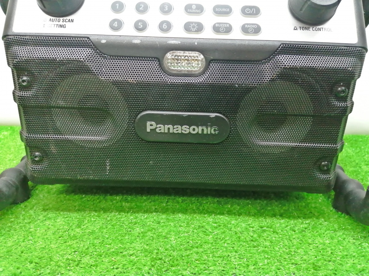 中古品 Panasonic パナソニック 14.4V/18V 工事用 充電 ラジオ ＆ ワイヤレス スピーカー EZ37A2_画像6