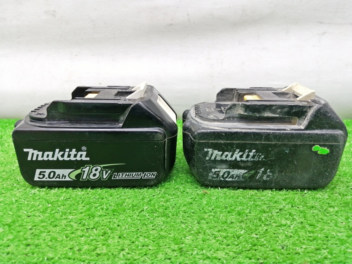 【即決無】ジャンク品 makita マキタ 14.4V/18V リチウムイオンバッテリ 5個 セット_画像5